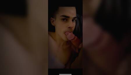 Suck my stepbrother and swallow he sperm
