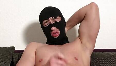 Hot gay twink cums a Huge load while dirtytalking