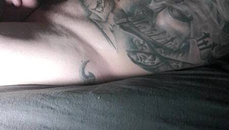 Quick wank before sleep