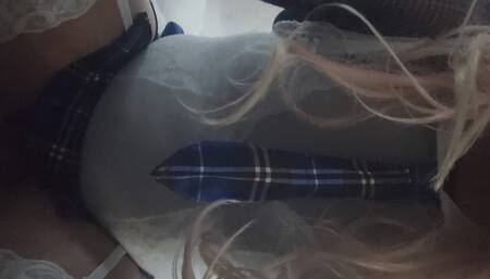 Working out the sissy ass
