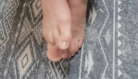 Do you like my little feet?