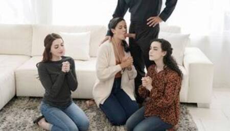 Fascinating Milfs Give Full Access To Their Perfect Bodies To Satisfy Their Husband