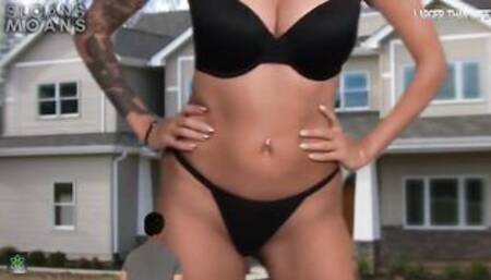 Sloansmoans - Horny Step-Sis Giantess Growth