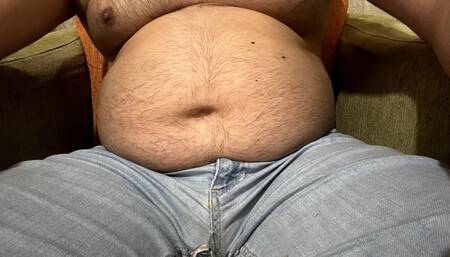 Turkish Chubby Bear Big Belly Cum