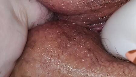 Vibrator, fingering, orgasm - perfect fun with your wife