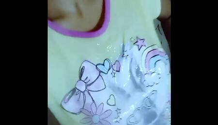 Sri lankan teen Girl Bathroom Fun- Shower