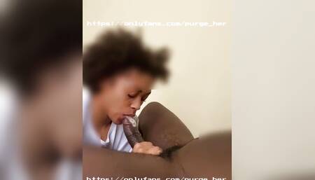 Lightskin German Girl Bed Headsloppy Blowjobswallow She Sucked the Cum Out of My Dick