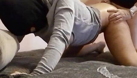 the landlady barges into my room while I'm watching a porn film