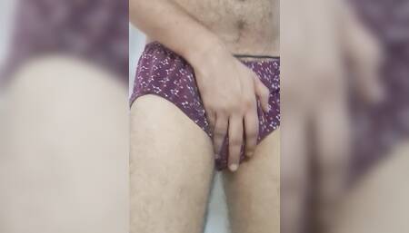 Cum in nebour aunty's panty hard cock