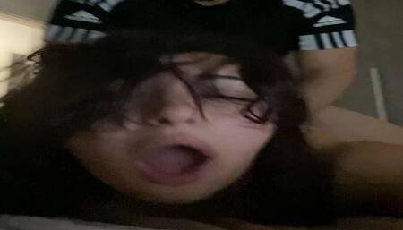 girl gets fucked hard in the ass