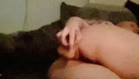 Slow-mo ass fucking with huge anal dildo