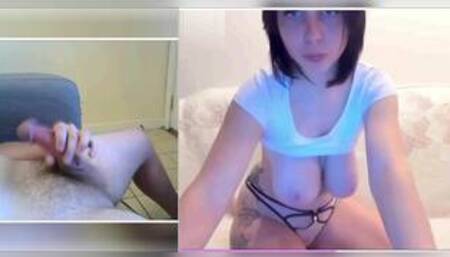 Big Boobs Cam Cutie Opens Her Mouth For A Huge Load