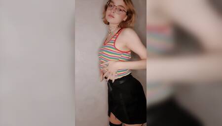 Daddy, will you miss me when I go to college?! Do you like my ass?