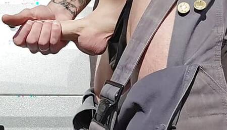 Playing with my cock