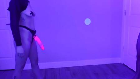 Slim thick Latina Curly Rican Gets her pussy stretched by THE PURGER!!