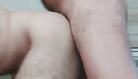 Daddy fucks and spanks my ass