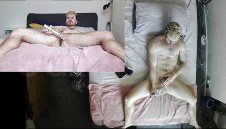 FTM double angle cum and squirt!