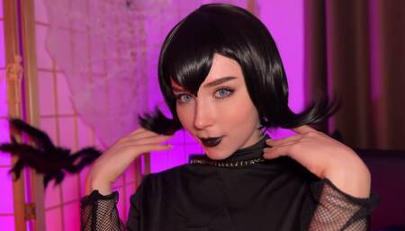 Mavis Passionately Fucks and Gets Facial - Cosplay on Hotel Transylvania