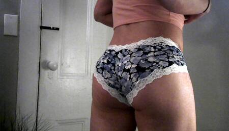 CD panty try on