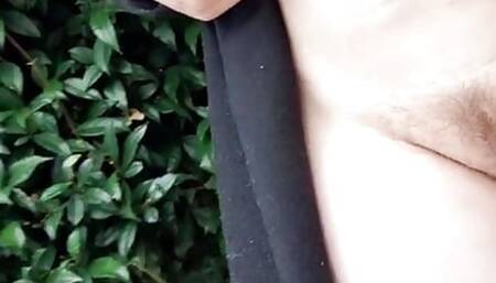 Peed in the garden again