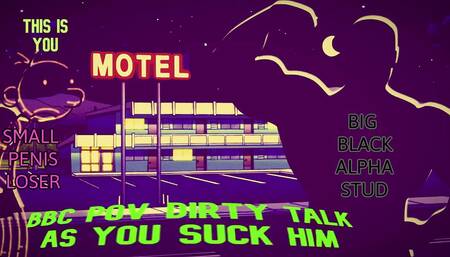 AUDIO ONLY - Talking dirty to you as you suck off a big black cock