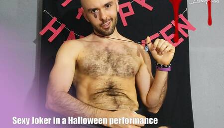 Sexy Joker in a Halloween Performance by Louiferdi