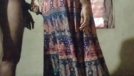 Husband tears her wife susmita gown to saw her sexy body and fuck her ass hard sex