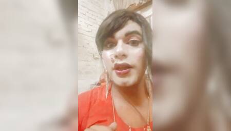 Indian crossdresser Ki Chudai