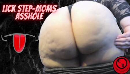 Lick Step-Moms Asshole POV - CurvyRedhead - MP4 1920x1080