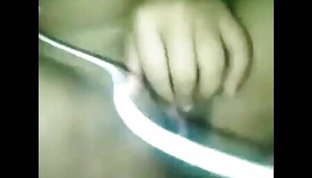 The Sri Lankan Candy baby masturbating