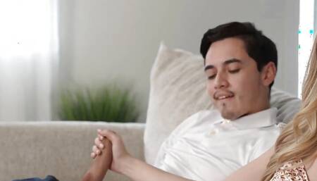 Swapdaughter Molly Little shows MILF Katrina Colt the perks of being "Freeuse" - S7:E5