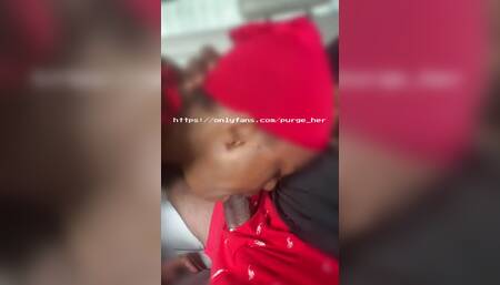 Back Seat Throat Cum