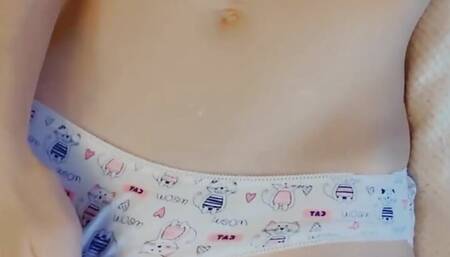 Hot Dreams Teenage. Masturbation Babe Pussy Under Cute Panties. Hot Dreams