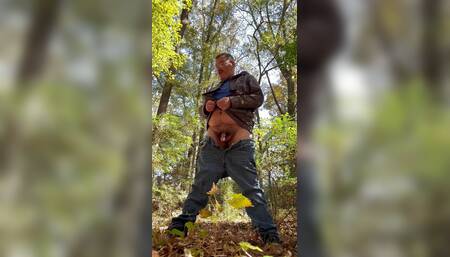 In the woods