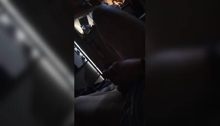 Morning cumshot