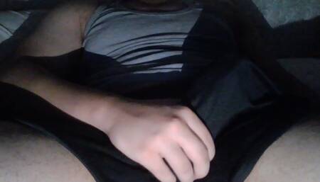 Late Night Masturbation and Big Load