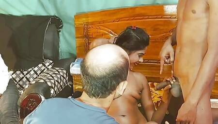 Cute teens  gets big dicks in the tight pussy, the best pussy  4some fucks