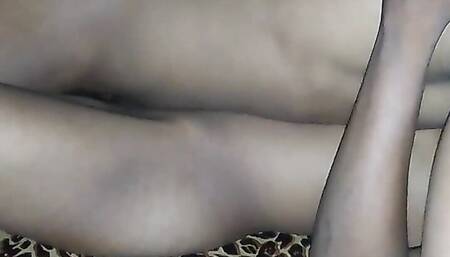 Sweet pussy Naija teen taking every inch of my BBC in her first porn missionary style