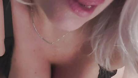 MY FIRST SOLO VIDEO - REFINED MATURE HORNY BLOND MILF
