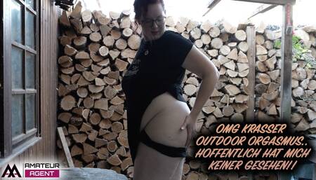 OMG krasser outdoor Orgasmus.. hoffentlich hat mich keiner gesehen!!!