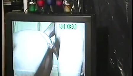 MILF babe joins three gays to get fucked as well