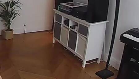 His husband is working at the office