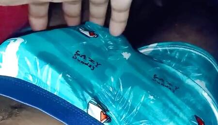 Boy to boy rubbing dick underpants