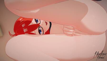 Itsuki Nakano - Sensual Hentai Masturbation