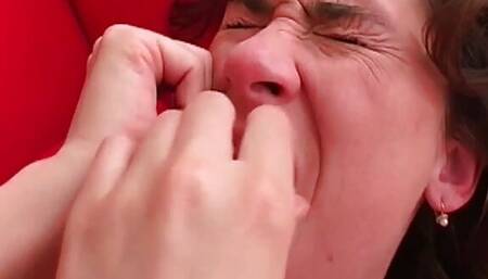 Slutty and hot lover of cock and perverted sex takes it in the ass enjoying scene 04 from the movie Distrutta