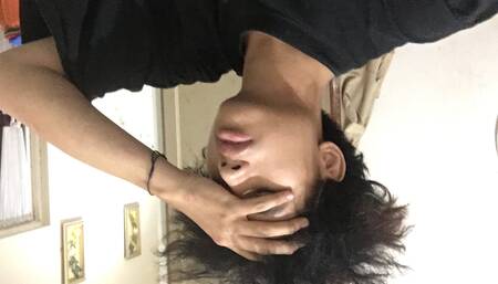 Today's infan is really tired
