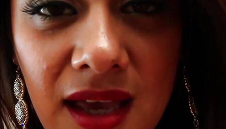 Selma Sins and the fierce fuck on the bed