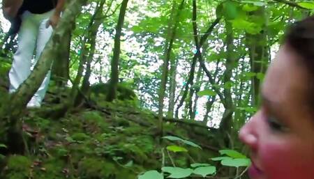 Anal experience in the woods for Shannya Tweeks