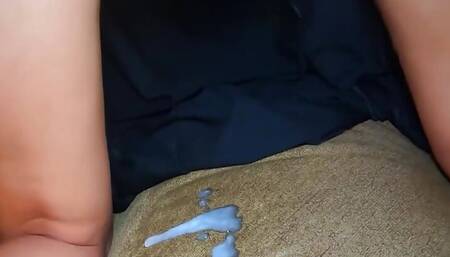 Sperm flowed out of her for a long time after the party..