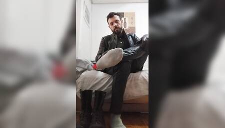 Smoker leather master cum